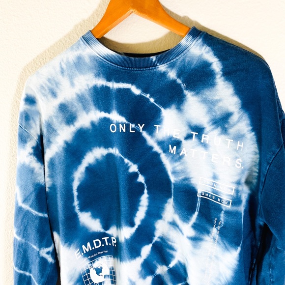 H&M tie dyed sweatshirt - Picture 2 of 9